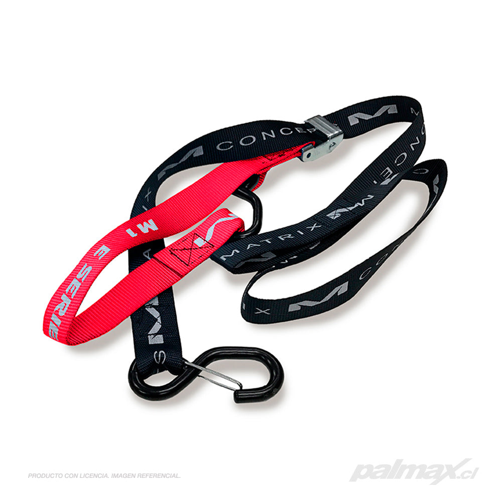 Set (2) de amarras (Tie Down) para motos M1 E-Series | Matrix Concepts